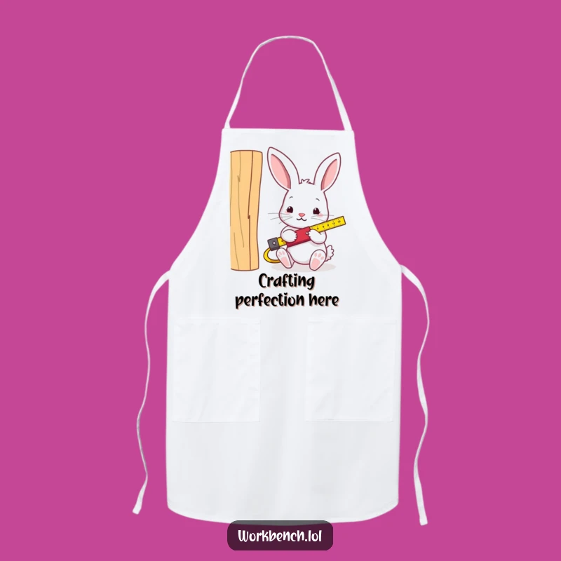Funny Rabbit Carpenter Apron - Protect Your Clothes with Hilarious DIY Style